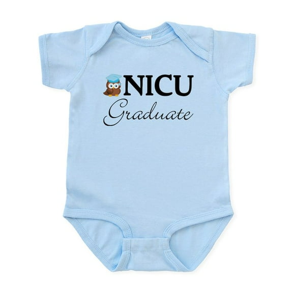 CafePress - NICU Graduate Baby Boy Infant Bodysuit - Baby Light Bodysuit, Size Newborn - 24 Months