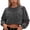 yue866-Black, variant on Women's Ripped Cropped Sweatshirt Letter Graphic Cut out Long Sleeve Pullover Crop Top Y2k Streetwear Tops Black A