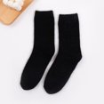 thumbnail image 4 of Yuanlong Womens Crew Socks Solid Color Basic Design Mid Tube Socks Comfortable Medium Socks For Spring Casual Daily Legwear, 4 of 4