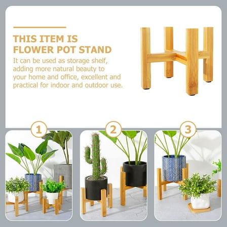 Mobutofu Beauty Plant Stand Square Shape 1Pack