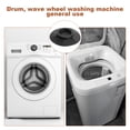 thumbnail image 3 of ifundom 1Set Black Durable Plastic Washer Pads Anti Vibration Non Skid Washing Machine Stabilizer for Home Use, 3 of 8