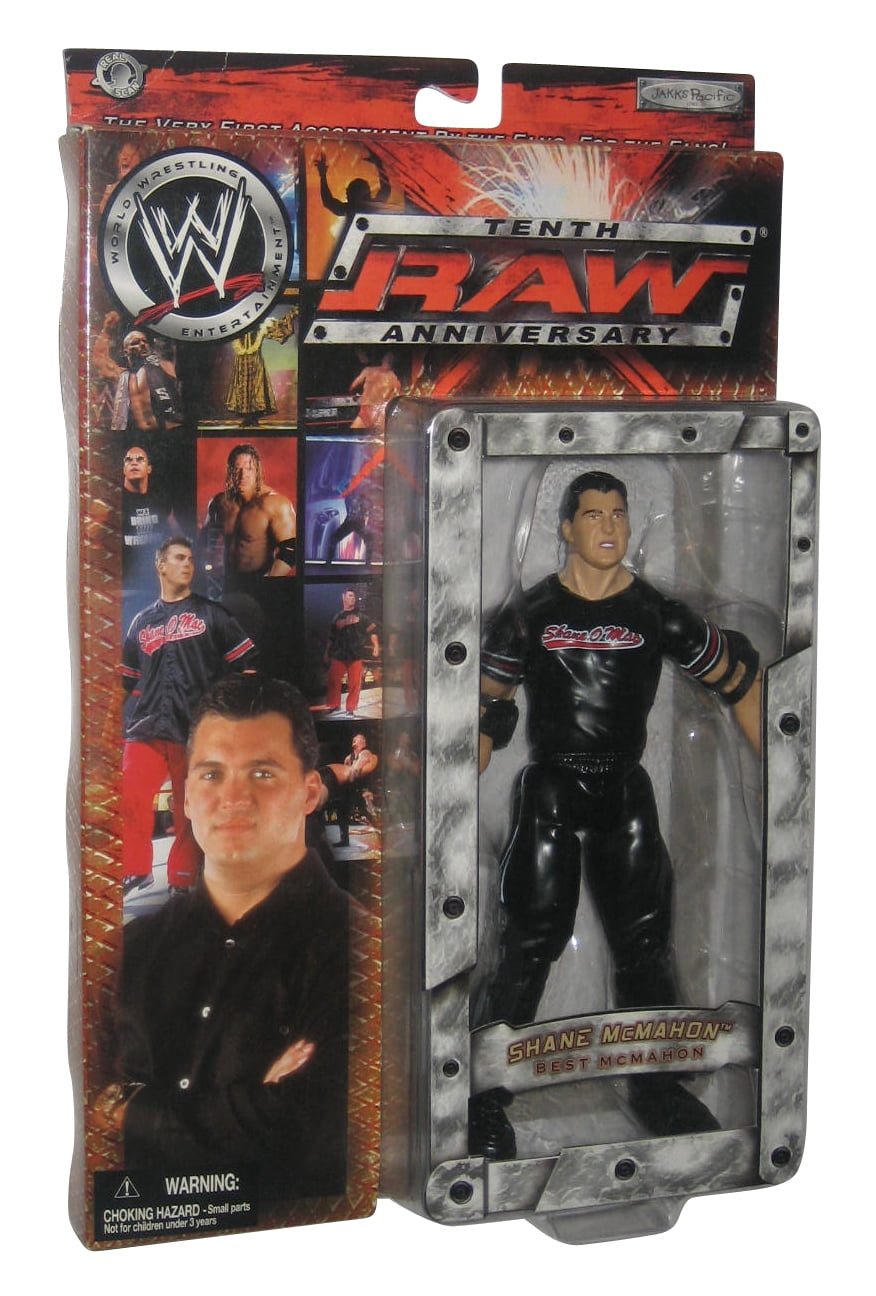WWE Tenth Raw Anniversary Shane McMahon Best Action Figure