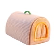 thumbnail image 2 of Casa para mascotas de interior, cama tipo perrera suave para otoño e invierno, para gatitos, caniches y pomerania gris, 2 of 8