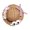 Brown, variant on 2 Pieces Colorful Plaid Braided Straw Hat Hair Clips - Cute Big-Eyed Bangs Pins for Women Girls Fun Hairstyles