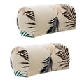 thumbnail image 4 of Protector de la cubierta del reposabrazos del sofá Baoblaze 2 piezas antideslizantes Beige, 4 of 8