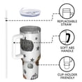 thumbnail image 4 of Gray and Orange Halloween Pumpkins Tumbler with Handle and Lid,40oz Double Wall Vacuum Insulated Tumbler,Cups Gift for Women and Men, 4 of 7