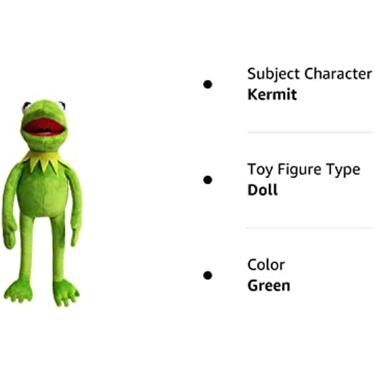 23.6-inch Kermit Frog Plush Toy Stuffed Plush Toy Gifts for Boys
