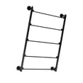 thumbnail image 4 of Lipstore Ribbon Organizer Wall 5 Tiers Scarf Rack for Sewing Craft Room Retail Stores Black, 4 of 8