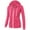 Pink, variant on tarylea Hoodies for Women Full Zipper Drawstring Sweatshirt with Thumb Holes Color Blocked Long Sleeve Jackets with Pockets Casual Fitted Workout Tops