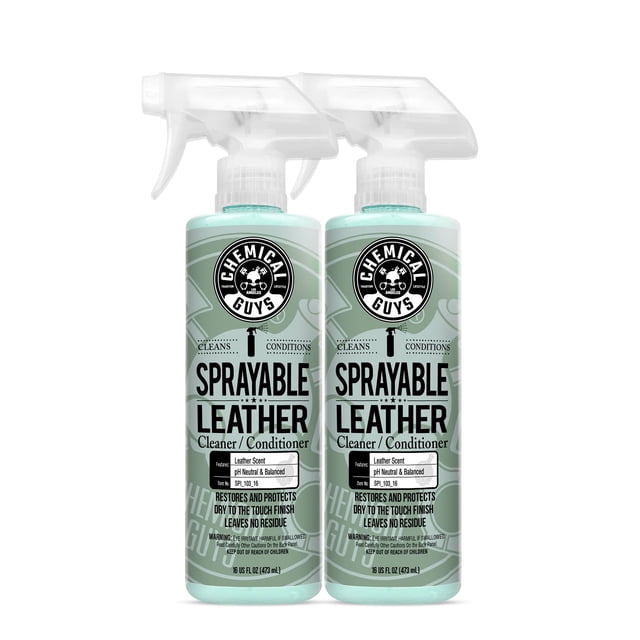 Limpiador y acondicionador de cuero en aerosol Chemical Guys