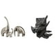 thumbnail image 1 of Figuras de familia de elefantes de cerámica y escultura de sujetalibros, estatua de animal coleccionable, adorno para el hogar, estantería, soporte de, 1 of 8