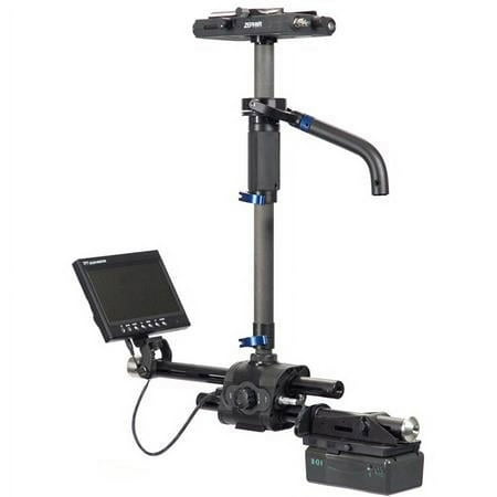 UPC: 0884613032647 | Zephyr Camera Stabilizer System  Includes 7  HD Monitor  Compact Vest  V-Mount Battery Plate  28  2-Stage Arm  Hard Case