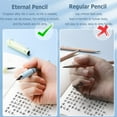 thumbnail image 4 of HB Eternal Pencil Mechanical Pencils no need to Sharpen Easy to Wipe Cute DIY Kawaii Korean Stationery School Supplies for Child 1 Pencil-I, 4 of 6