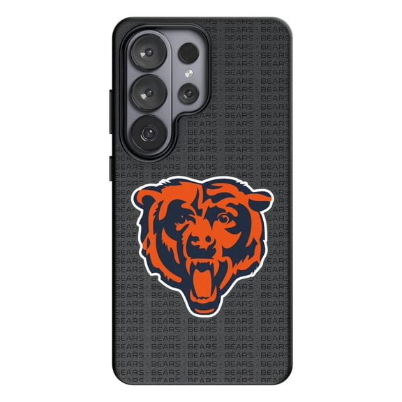 Keyscaper Chicago Bears Text Backdrop Galaxy Magnetic Bump Case