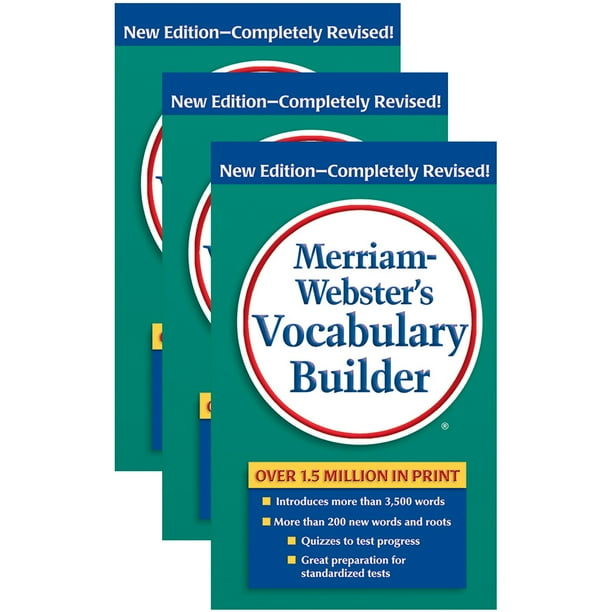 (3 Ea) Merriam sters Vocabulary Builder