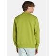 thumbnail image 3 of Dr. Seuss Men's and Big Men's Grinch Retro Graphic Sweatshirt, Sizes S-3XL, 3 of 4