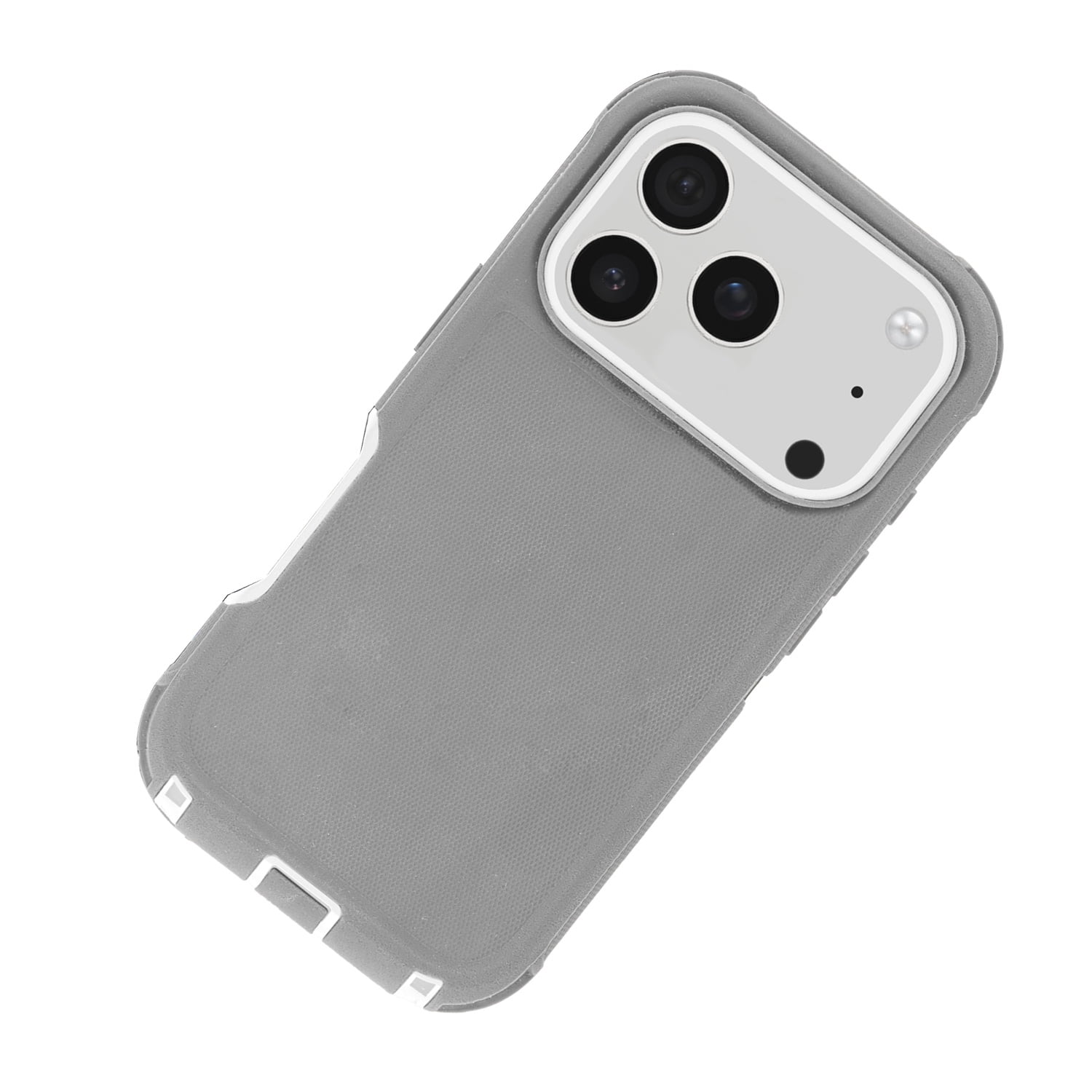 Heavy Duty Rugged Case with Shockproof Protection for iPhone 17 Pro Max - Grey