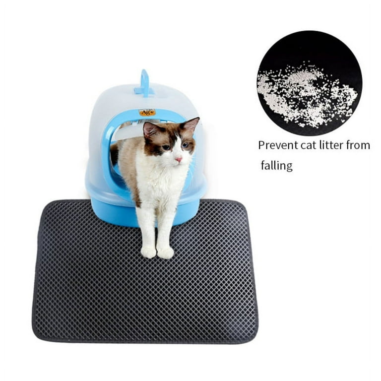 Waterproof Pet Cat Litter Mat  Cat Accessories Home Products - Double  Layer Non-slip - Aliexpress