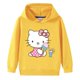 thumbnail image 3 of Hello Kitty-Sudadera con capucha de algodón para niñas, suéter con estampado bonito, jersey para bebé, Top, jersey para niños, ropa deportiva de ocio para niños, 3 of 5