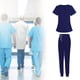thumbnail image 1 of Traje de uniforme de trabajo de enfermera Fernando conjunto médico para mujer azul oscuro XS, 1 of 8