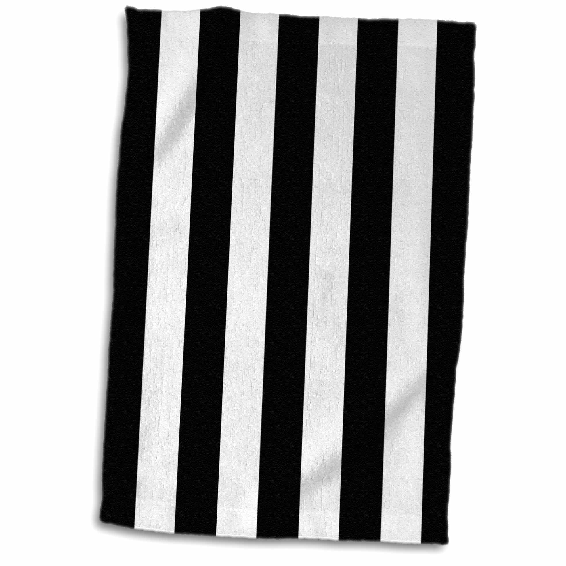 black and white striped laces