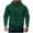 Green, variant on SnZhen Men's Hooded Sweatshirts Fashion Solid Color Multiple Pockets Sports Long Sleeved Hooded Casual Zip Jackets Army Green L