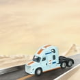 thumbnail image 6 of Alloy Car Model 1:64 Scale Pull Back Trailer Truck, Container Vehicle Toy, Die-Cast Metal Car, Collectible Miniature Vehicle, Gift for 3-5 Years, Play and Display Model, 6 of 6