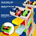 thumbnail image 2 of Juguete para rampa de coche Aotipol Montessori para niños de 2 a 3 años con 6 coches, 2 of 7