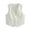 White, variant on Chenyin Womens Casual Button Vest Tops Summer Slim Sleeveless Jacket Women's Fully Lined V Neck Light Waistcoat S-L