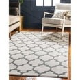 thumbnail image 1 of Unique Loom 3115938 7 x 10 ft. Philadelphia Trellis Rectangular Rug, Beige, 1 of 2