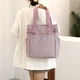 thumbnail image 4 of Bolso de hombro de nailon para mujer con múltiples bolsillos impermeable informal bolso de mano, 4 of 9