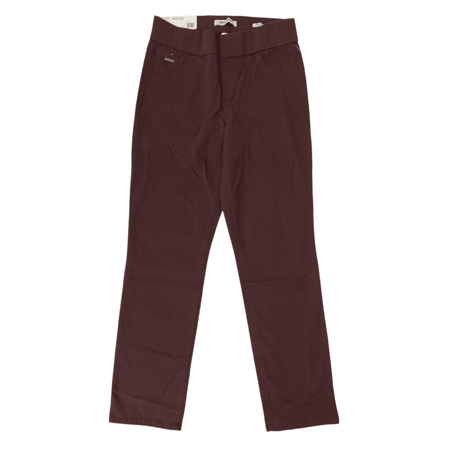nine west women's dress pants PETITE WOMENS BLACK - SIZE P6 - 0141 womens dress pants
