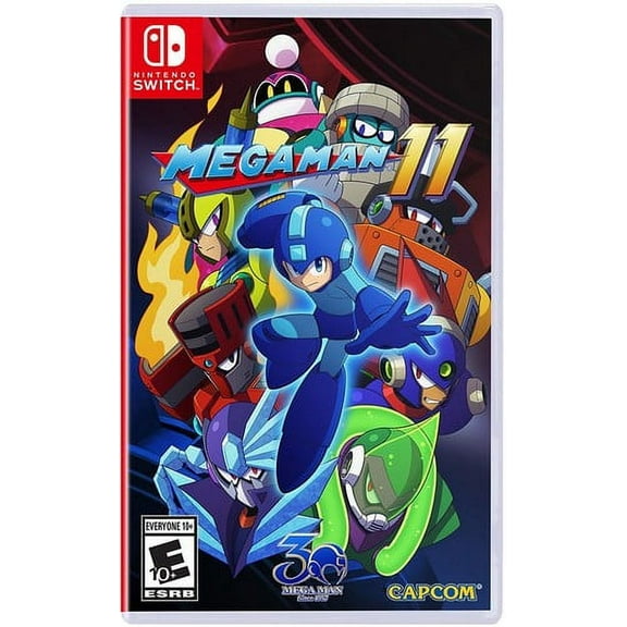 Pre-Owned Capcom Mega Man 11 Video Games - Nintendo Switch
