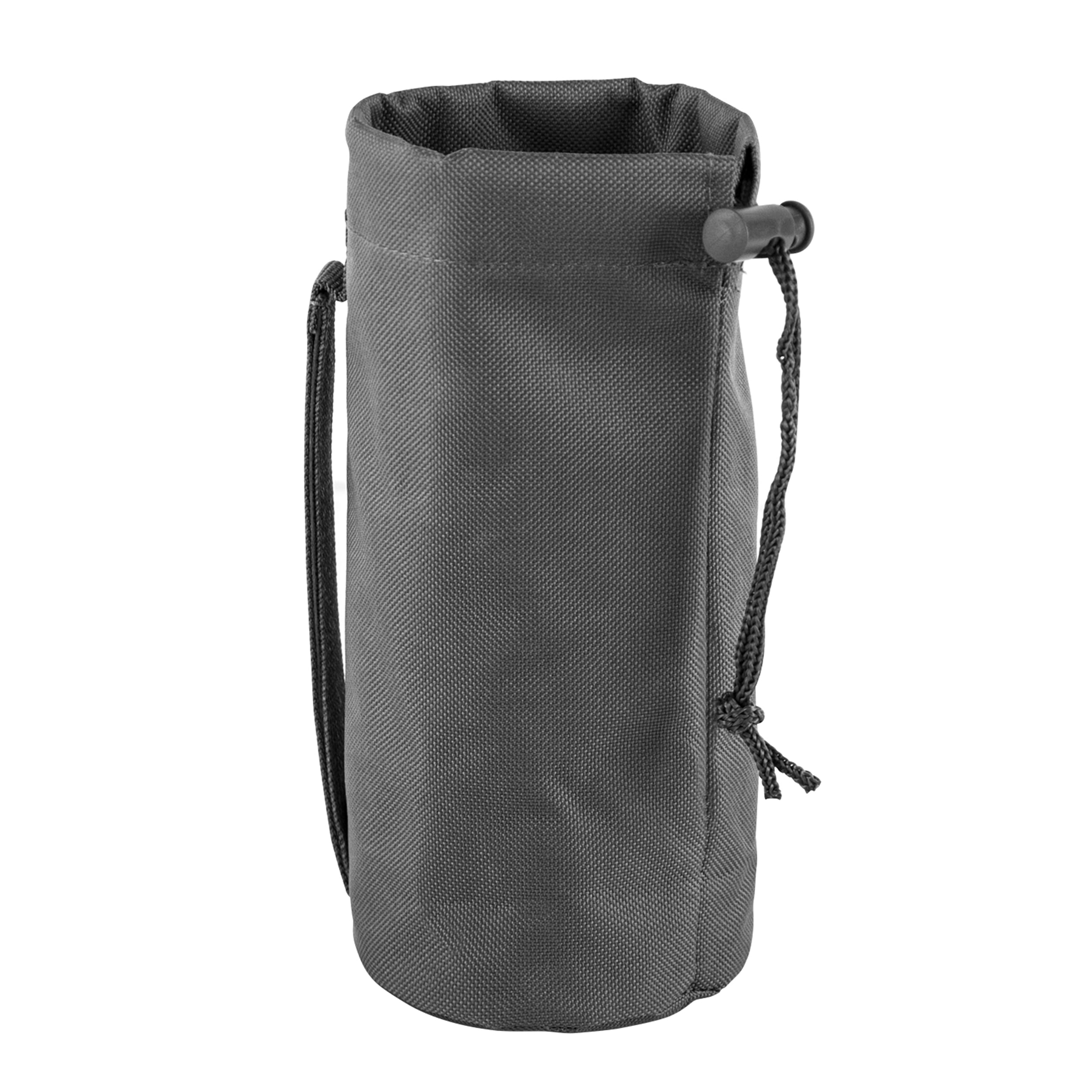 Black MOLLE Gear Hydration Water Bottle Pouch Utility Holder PALS Straps 3.25" 