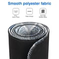 thumbnail image 3 of Long Mouse Pads for Desk,Blue Geometric Quatrefoil Pattern Desk Mats on Top Of Desks, Desk Mouse Pad Extra Large with 3mm Non-Slip Base and Stitched Edge for Gaming,Office,Work,Home 47.3"x23.6", 3 of 6