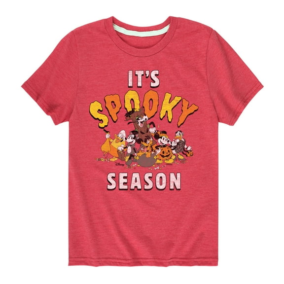 Mickey & Friends - It's Spooky Season - Toddler And Youth Short Sleeve Graphic T-Shirt
