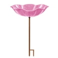thumbnail image 1 of Handmade Metal Flower Garden Stake With Bird Bath and Pollinator Water Station Bath For Garden Metal Water Feeder With Flower Design For Outdoor Yard Decor-E, 1 of 4