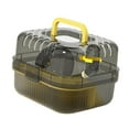 thumbnail image 3 of Milaget Hamster Cage with Water Bottle Breathable Carry Case for s Gerbils Rats yellow, 3 of 9