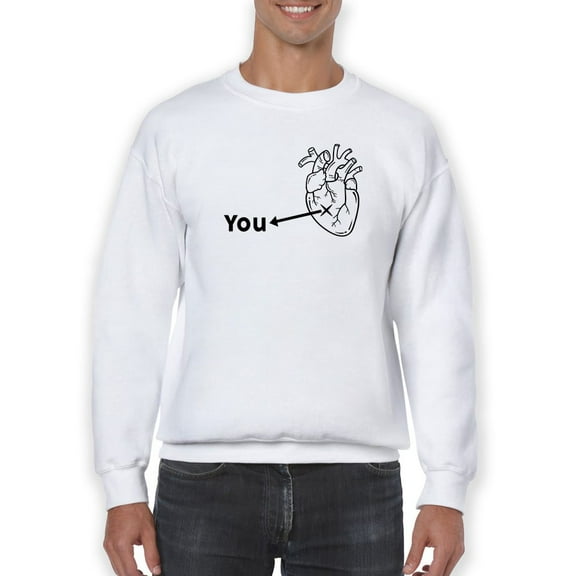 Here Is Where You Always Are Sweatshirt Men -GoatDeals Designs, Male 4X-Large
