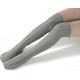 thumbnail image 5 of Calcetines hasta la rodilla para mujer - Calentadores de piernas de punto cálidos y acogedores - Medias gruesas para botas, 5 of 5