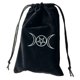 thumbnail image 1 of Bolsa con cordón de franela de la marca Tarot, bolsa con cordón para joyas, bolsa para dispositivos móviles, bolsa de nailon, bolsa pequeña, 1 of 6