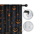 thumbnail image 4 of Blackout Kids Curtains,Halloween Glowing Pumpkins Pattern Childrens Insulated Curtains Set Of 2,Bedroom Essentials,Toddler Room Decor 42"x54", 4 of 5