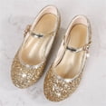 thumbnail image 6 of breaise Girl's Mary Jane Ballerina Ballet Flats Sparkle Wedding Party Flower Girl Princess Dress Shoes for Kids, 6 of 8