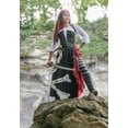 thumbnail image 4 of Plus Size Women's Pirate Flag Costume, 4 of 14