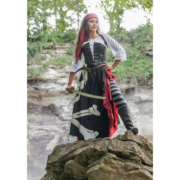 Déguisement Pirate Rayé Femme | Jolly Roger