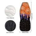 thumbnail image 7 of Binienty Halloween Spider Web Car Seat Covers Set of 2 Front High Back Bucket Seat Covers Easy Install Automotive Protective Cloth Cover Stretchy Fit for Car SUV Sedan Truck, 7 of 7