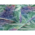 thumbnail image 3 of Ambesonne Nature Quilted Bedspread Set 3 Pcs, Garden Botany Lupine Sketch, Twin, Fern Green and Violet, 3 of 4