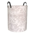 thumbnail image 2 of XMXT Collapsible Laundry Basket, Fans Rose Drawing Polyester Waterproof Laundry Hampers Dirty Clothes Hamper, 40L, 2 of 8