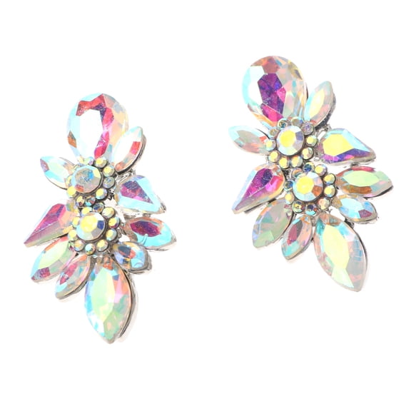 Rhinestone Clip-On Earrings