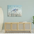 thumbnail image 2 of Stupell Industries Baby Sea Turtle Blue Speckled Aquatic Animal Ocean, 48 x 36, Design by Danhui Nai, 2 of 6